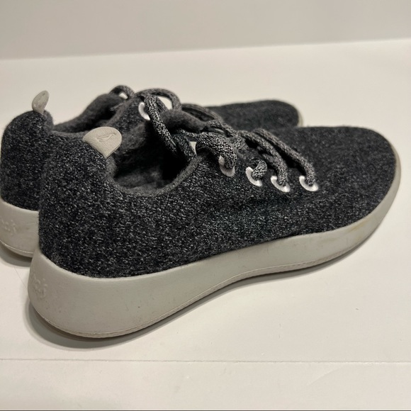 Allbirds Wool Runners Womens Size W7 US Gray Lace Up Mizzle Athletic Shoes - Picture 5 of 12